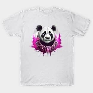 Purple Bling Panda T-Shirt